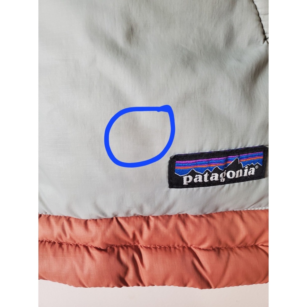 Patagonia Bivy Hooded Down Filled Vest Small Women's Gorpcore Utility Outdoors‎ - Picture 10 of 11